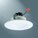 Halo RL560WH9930 Led Integrated 5"/ 6" Recessed Retrofit Baffle Trim Kit. Fixed Price $31.99.