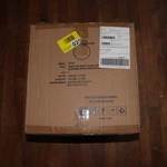 Henn&hart Flush Mount With Glass Shade Brushed Brass/white 12" SF1781. Fixed Price $29.79.