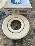 Nicor 19558WH 4" Gimbal Ring White Finish Trim Recessed Adjustable Genuine Oem. Fixed Price $9.95.