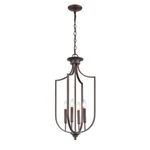 Millennium Lighting 9836-RBZ 4 Pendant Rubbed Bronze. Fixed Price $37.49.