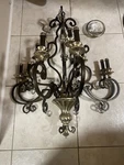 Quoizel MQ5009HL Marquette Foyer Piece In Bronze. Fixed Price $700.00.