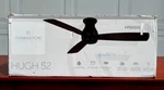 New Fanimation Hugh 52" Ceiling Matte White W/ Led Light Kit FPS8355BMWW. Fixed Price $199.95.