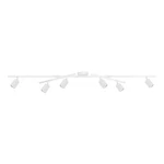 Globe Electric 64000097 64" 6-LIGHT Track Lighting, Matte White, Center Swive.... Fixed Price $158.23.