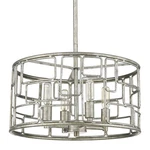 Acclaim Lighting IN21131 Silver Amoret 4-LIGHT 16"W Pendant. Fixed Price $288.00.