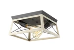 Progress Lighting P350039-143 Briarwood 12"W Outdoor Flush Graphite. Fixed Price $26.18.