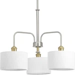 Progress Lighting P400089 Nickel Cordin 3-LIGHT 25"W Chandelier. Fixed Price $55.75.