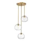 Z-lite Chloe Light 10" Pendant, Olde Brass, Clear 490P10-3R-OBR. Fixed Price $343.40.