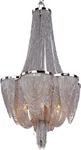 Maxim 21464 Nickel Chantilly 14"W 6-LIGHT Chandelier. Fixed Price $1018.30.