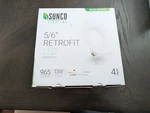 Sunco 4 Pack 5/6 Inch Led Recessed Downlight, Baffle Trim, Dimmable, 2700K Soft. Fixed Price $15.00.