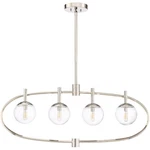 Craftmade 45574-PLN Piltz 4-LIGHT 40" Wide Linear Chandelier Polished Nickel. Fixed Price $149.25.
