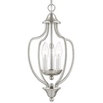Livex Lighting 4170 Nickel Home Basics 3-LIGHT Pendant. Fixed Price $159.96.