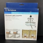 Westinghouse 01011 Recessed Light Converter - White. Fixed Price $12.00.