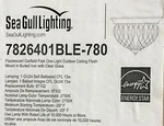 Sea Gull Lighting 7826401BLE-780 Garfield Park One Outdoor Flush Mount. Fixed Price $99.99.