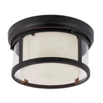Bel Air Lighting 2-LIGHT Bronze Opal Glass Flush Mount Ceiling Fixture. Fixed Price $59.99.