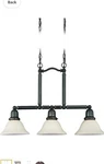 Sea Gull Lighting 66061-782 Brown. Fixed Price $149.99.