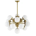 Droplet 16 Light CHANDELIER-17.13 Inches Tall 28.13 Wide Uttermost. Fixed Price $1560.00.