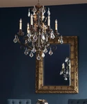 Schonbek Style Crystal Ornate Elegant French Candle Chandelier (plug-in Option!). Fixed Price $741.16.