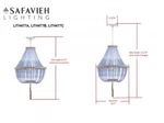 Safavieh Dia Beaded Pendant Lamp, Reduced Price 2172717591 LIT4477A. Fixed Price $127.00.