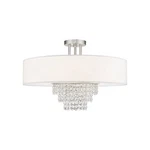 Livex Lighting 51029-91 Crystal Accents Five Ceiling Mount From Carlisl.... Fixed Price $412.48.