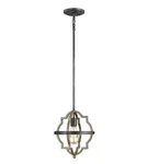 Generation Lighting Socorro 1 -light Stardust Rustic Hanging Mini Pendant. Fixed Price $38.99.