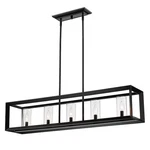Golden Lighting 2073-LP Smyth 5 41"W Pillar Candle Black. Fixed Price $389.00.