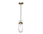 Robert Stevenson Lighting Shiloh 1-LIGHT Industrial Metal Glass Ceiling Pendant. Fixed Price $54.99.