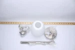 Maxim Modern Mini Pendant Ceiling Light Steel Satin Nickel 9" 5" 91650SWSN. Fixed Price $27.20.