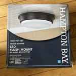 Hampton Bay Ceiling Light Kit Led 11 Oil Rubbed Bronze. Fixed Price $24.50.