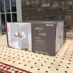 Allen + Roth Dystra 6 Light Soft Gold Transitional Chandelier (B10107). Fixed Price $149.99.