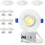 3 Inch Gimbal Led Recessed Lights, Waterproof For Shower With.... Fixed Price $127.69.