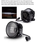 Siemid New Generation Led Fog Lights Lamp Retrofit And Upgraded For Jeep Wran.... Fixed Price $40.99.