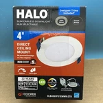 Halo HLB4 Series In. 2700K-5000K Selectable Cct Led Downlight Recessed. Fixed Price $15.99.