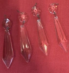 Waterford Cranmore B9 Chandelier Prisms 4 Crystal Drops Lot (p). Fixed Price $63.98.