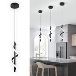 Vloitgol Modern Led Light FIXTURES,6000K Cool White Black Pendant.... Fixed Price $74.88.