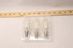 (3-PK) Feit Electric Chandelier Led Bulb Daylight 5000K Clear Glass. Fixed Price $8.09.
