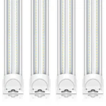 Barrina 8FT Led Shop 100W 15000LM 5000K, Clear Cover Linkable Tube Lights. Fixed Price $152.84.