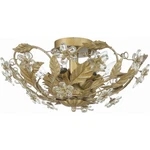 Crystorama 5316-GL Paris Market Semi-flush Mount Gold Leaf. Fixed Price $398.00.