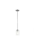 Generation Lighting Elmwood Park Pendant Brushed Nickel Clear 6137301EN3-962. Fixed Price $45.00.