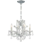 Crystorama 4474-CH-CL-I Maria Theresa Mini Chandelier Polished Chrome. Fixed Price $360.22.
