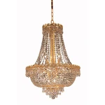 Elegant Lighting V1900D20G/RC Century Mini Chandelier Gold. Fixed Price $716.00.