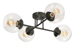 Afx JAMC24MB Jamie Light 25"W Semi-flush Ceiling Fixture Black. Fixed Price $168.00.