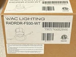 New Wac Lighting R4DRDR-F930-WT Pop-in 4" Inch Round Remodel Led Recessed. Fixed Price $44.95.