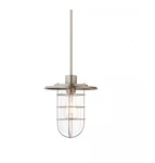Home Decorators Collection 1-LIGHT Brushed Nickel Fisherman Style Mini Pendant. Fixed Price $22.69.