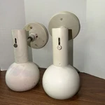Vintage 60S Progress Lighting Orb Lamp Wall Sconces Mid Century Modern Mcm. Fixed Price $150.00.