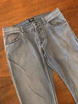 Hudson Jeans Mens 36X32 (33) Blue Light Wash Blake Slim Straight Stretch Denim. Fixed Price $32.99.