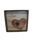 Lot Of 6 Cathedral In Spirit Love Heart Pendant Silver Girl Scout. Fixed Price $14.98.
