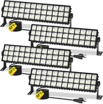 4PACK 100W Shop Light, 11000LM 6000K Daylight White Super Brighter Led, Black. Fixed Price $97.17.