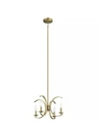Kichler 52119BNB Cassadee Contemporary Pendant Light In Brushed Natural Brass. Fixed Price $94.90.