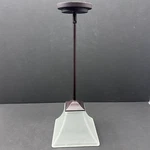 Maxim 92090 FTO1 Aurora 8" Wide Frosted Glass Pendant Light Oil Rubbed Bronze. Fixed Price $30.00.