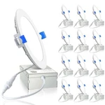 Ensenior Pack 6 Inch Led Recessed Dimmable, 5000K Daylight, 1200LM .... Fixed Price $80.00.